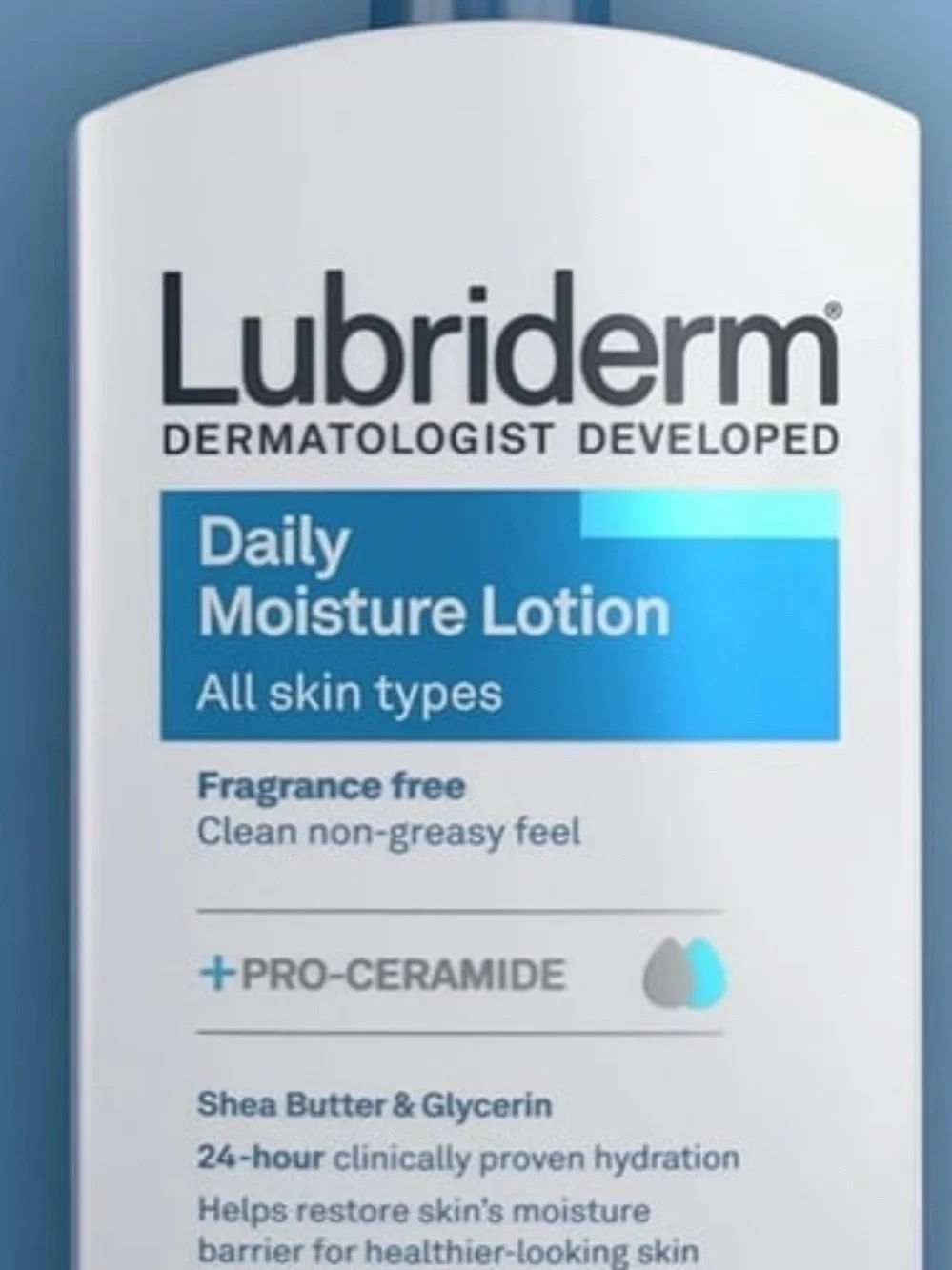 Lubriderm Daily Moisture Lotion 24 oz